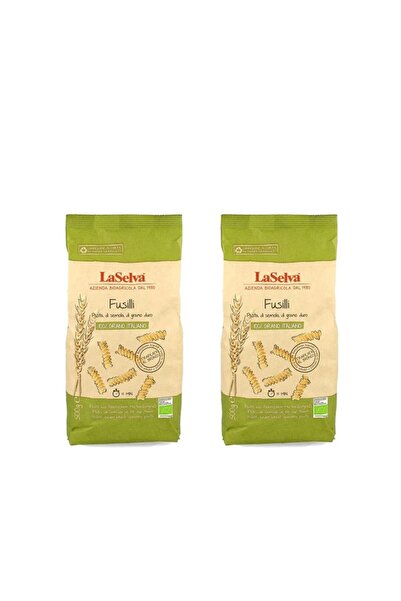 La Selva 2 x Fusilli bio din grau dur, 500 g LaSelva