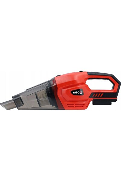 yato YT-85683 Ασύρματη ηλεκτρική σκούπα αυτοκινήτου 18V 9kPa Συμπαγής Γκρι/Κό...