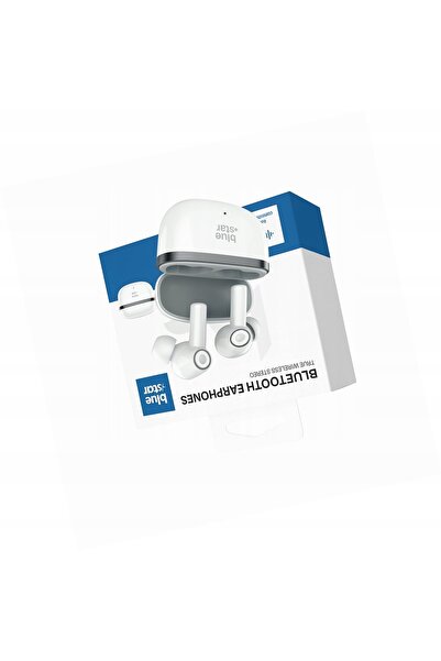 Blue Star Press Căști Blue Star AC20C TWS ENC albe intraauriculare pentru Mot...