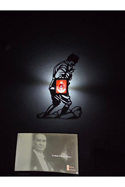 Lumishade Atatürk Gölge Lambası - Mustafa Kemal Atatürk Gece Lambası
