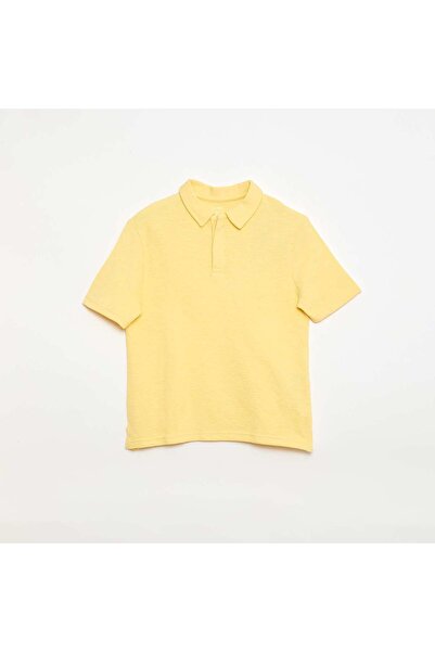 KIABI Polo shirt YELLOW