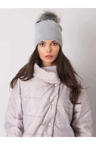 rue parıs Caciula Dama Acril, RUE PARIS, Gri Model JK-CZ-34.11