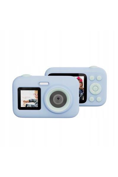 SJCAM Aparat foto pentru copii FUNCAM+ cadou + jocuri cu autocolante + card d...