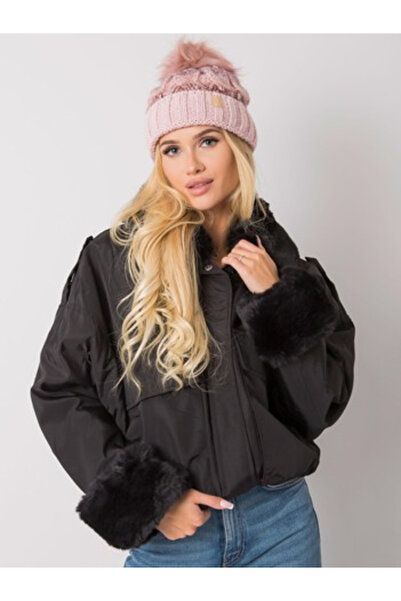 rue parıs Caciula Dama Acril, RUE PARIS, Roz Model JK-CZ-26.23X