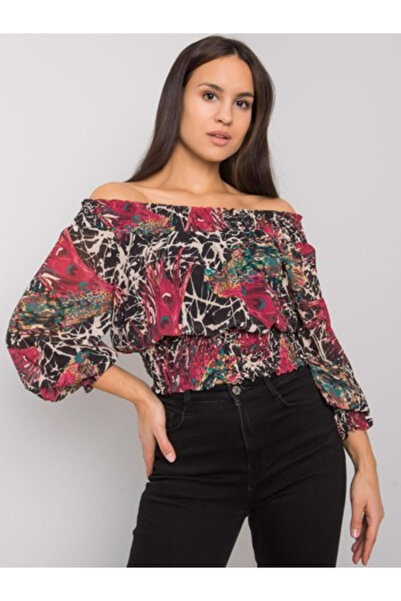 Italy Moda Bluza Dama, ITALY MODA, Poliester, Maneca lunga, Bordo, model DHJ-...