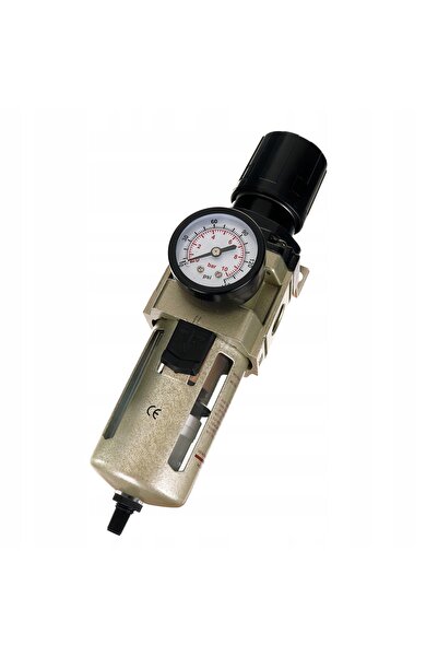 TC Technic Reductor filtru deshidrator pentru aer comprimat 3/4 " cu descărca...