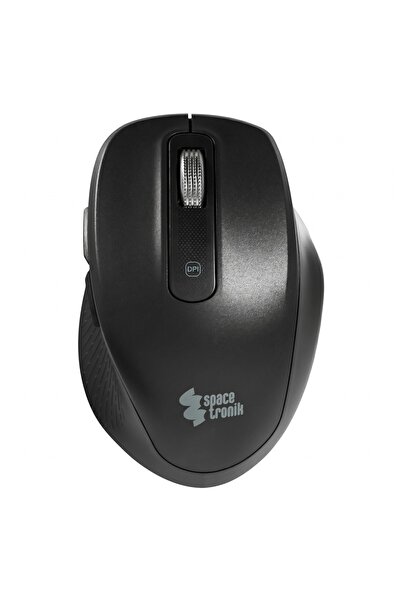 Spacetronik Mouse inteligent fără fir AI Bluetooth USB-C negru