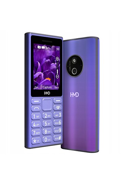 hmdyıl Telefon mobil HMD 110 4G Dual SIM Albastru Rezistent Baterie puternică...