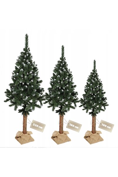 KADAX Brad artificial de 180 cm, cu aspect natural, dens, tip brad de pin, cu...