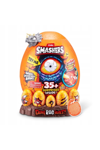 Zuru SET SMASHERS VÂNĂTOARE DE OUĂ DE DINOZAURO SERIE EPICĂ 1 JAJO DINOZAURU ...