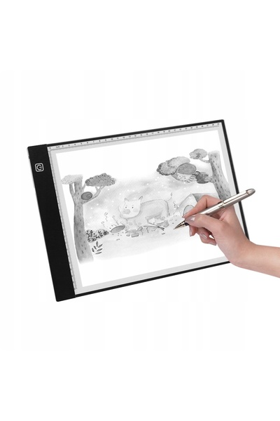 NO BRAND Tabletă grafică XL LED - Pentru desen, tablă de schițe iluminată