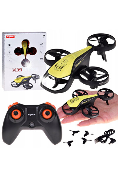Jokomisiada MINI DRONĂ SYMA X39 CU 4 ESENȚE, 2 VITEZE, ACROBACII, PILOT 2,4GHZ