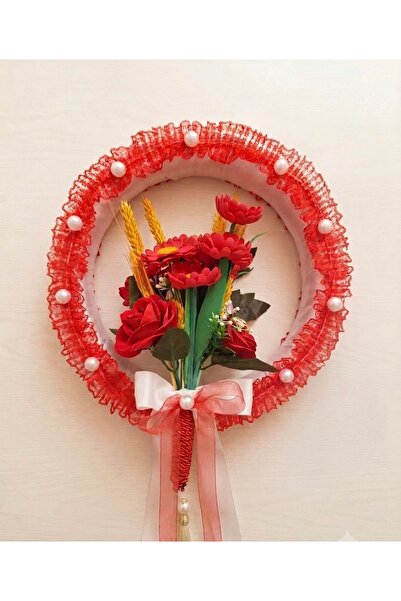 Generic Brand Decorative Accessory Home Floral Room Door Ornament Circle Circle
