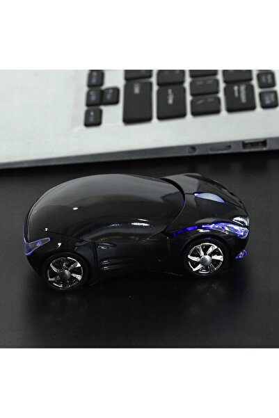 NO BRAND Mouse wireless pentru laptop, iluminat, USB, negru
