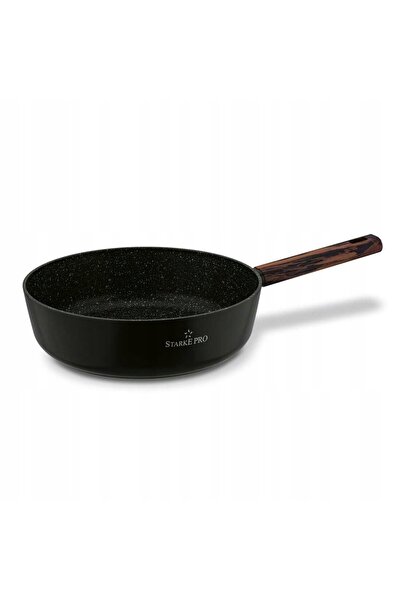 Starke Pro Tigaie adâncă cu inducție, Capac mare, Starlet Brown, 28 x 8 cm
