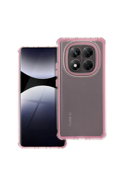 Techwave Θήκη CrystalGuard για Xiaomi Redmi Note 15 Pro+ 5G ροζ