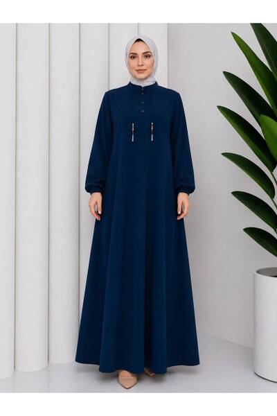 SudeHlt.co Hakim Collar Hijab Dress