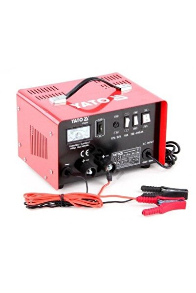 yato 12/24V 16A Battery Charger 240Ah YT-8304