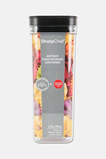 Sharp Chef Airtight Food Storage Container, Transparent