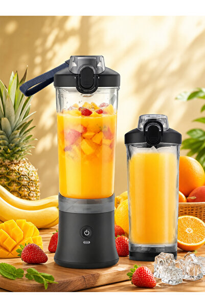 Cookware Bargain Shop Portable Blender Cup USB Rechargeable Smoothie Maker fo...