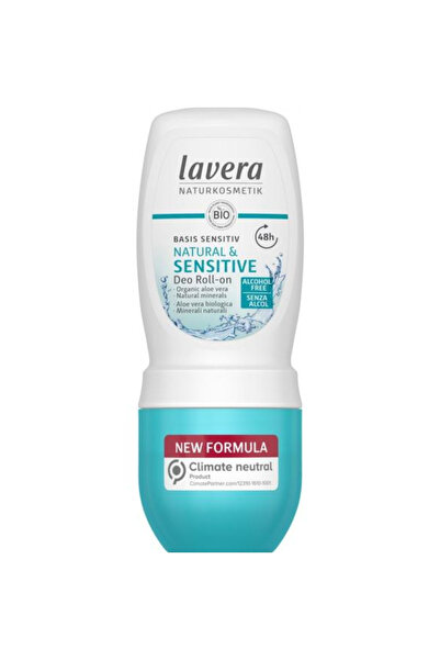 Lavera Deodorant Roll-On BIO & Sensitiv 48h Basis Sensitiv Lavera, 50 ml