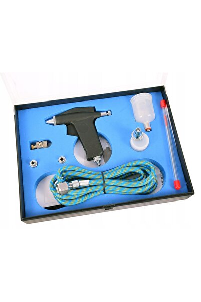TC Technic Pistol aerograf BD-105K, duze de 0,3 și 0,5 mm, furtun de 1,8 m