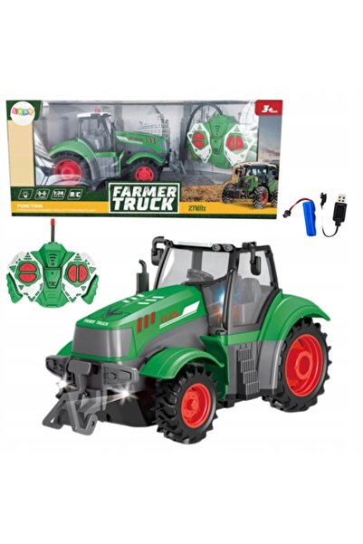 LeanToys Tractor-camion telecomandat Farmer Truck 1:24