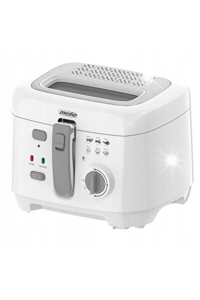 MESKO Friteuză tradițională cu ulei de 2,5L, cu capac, 1800W |   MS4908g