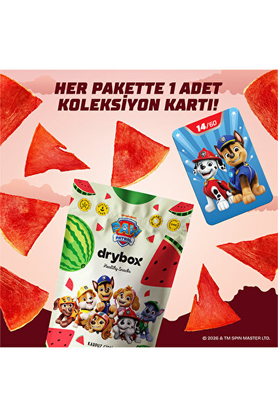 DRYBOX PAW Patrol Karpuz Cipsi 6'lı Paket