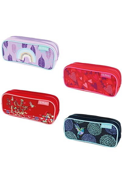 Herlitz Penar tip etui dublu, diverse modele, fete,