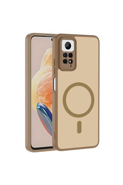 Microsonic Xiaomi Redmi Note 11 Pro 5g Compatible Case Magsmoke Neo Gold