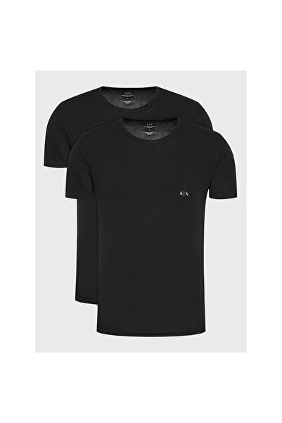 Armani Exchange Set de tricouri pentru bărbați 956005 CC282 Negru