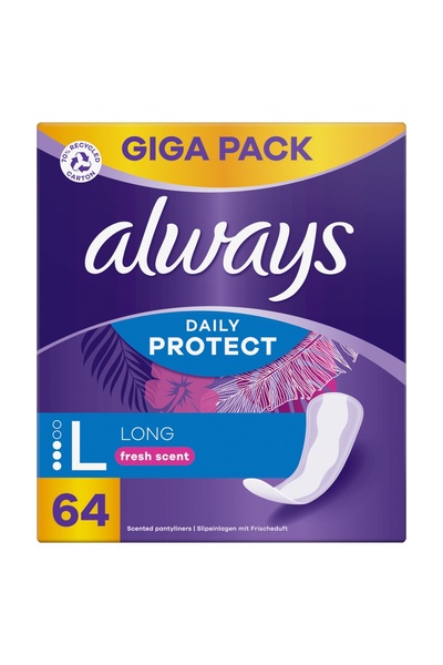 NO BRAND Absorbante igienice lungi ALWAYS Daily Protect (64 bucăți)