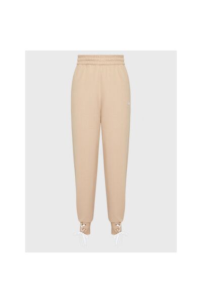 adidas Pantaloni de trening pentru femei HK5065 Bej