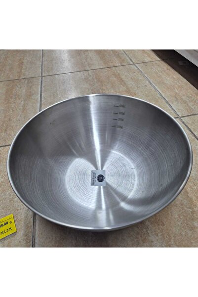 sfs elektrik Mixing Bowl 4 Liters Stainless Steel Casting