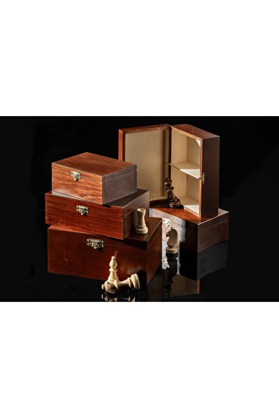 Sunrise Chess & Games STAUNTON Wooden Box No. 7 (Dark)