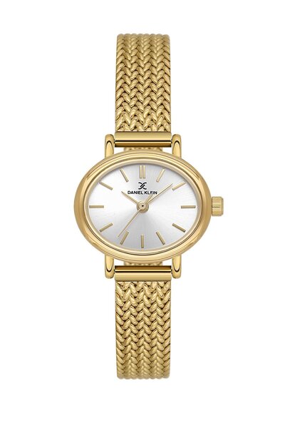 Daniel Klein Gold Color Gift Packaged 24 mm Women's Wristwatch