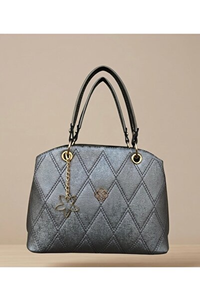 pololiza Mother / Women's Quilted Patterned Hand and Shoulder Bag - 3 Compart...