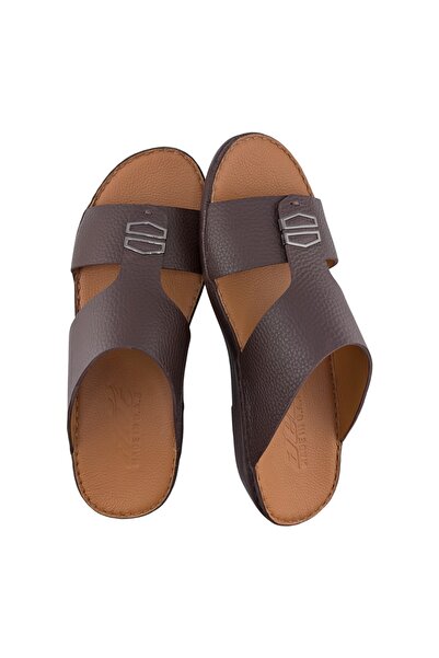 Cirino ( M-4600 ) Handmade Arabic Men's Slippers | Outdoor Arabic Sandals For...