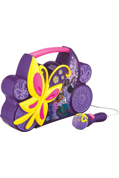OEM eKids Encanto Boombox Karaoke & Ενσύρματο Μικρόφωνο για παιδιά με ενσωματ...