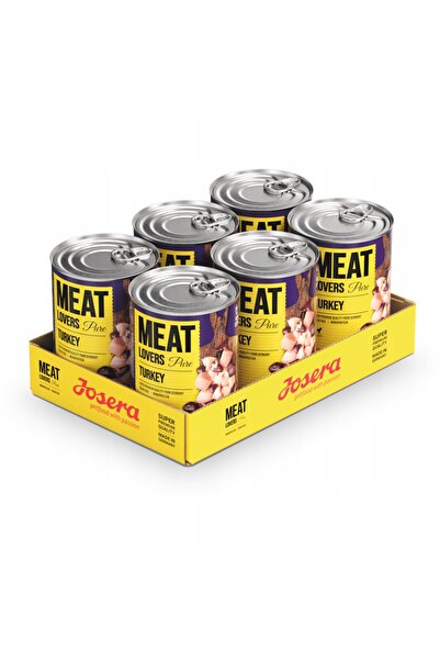 NO BRAND Hrana pentru caini JOSERA Meat Lovers Pure Indyk 6 x 400 g