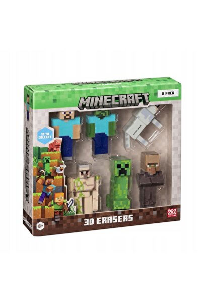 NO BRAND Set de elastice MINECRAFT A (6 bucăți)