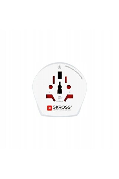 SKROSS Adaptor din India + Priză din Polonia 2 în 1