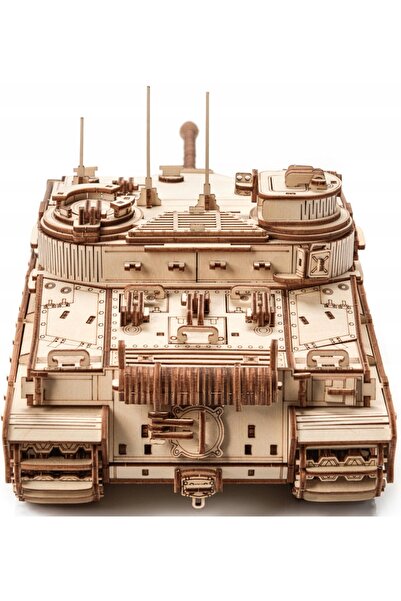 Little Story Jucărie din lemn World of Tanks Broască țestoasă 3D (1219 piese)