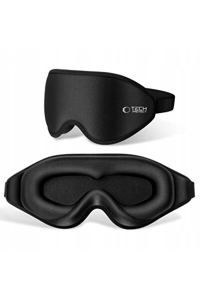 NO BRAND Masca pentru ochi TECH-PROTECT Eyeshade Sleep Negru