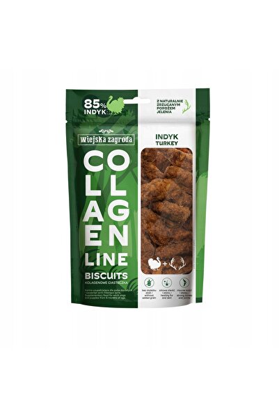 NO BRAND Delicii pentru câini WIEJSKA ZAGRODA Biscuiți cu colagen de curcan 90 g