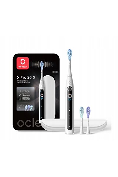 NO BRAND OCLEAN X Pro 20 Perie sonică albă 3 capete carcasă