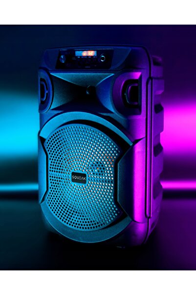 SQUEAK Boxă portabilă SQ1006 Radio FM Negru