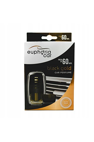 NO BRAND Odorizant auto EUPHORIA CAR cu prindere la ventilație Negru Auriu 7 ml