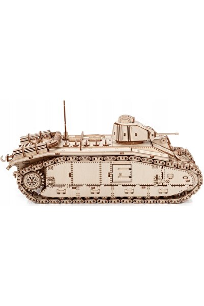 Little Story Jucărie din lemn World of Tanks 3D Char B1 (1078 piese)